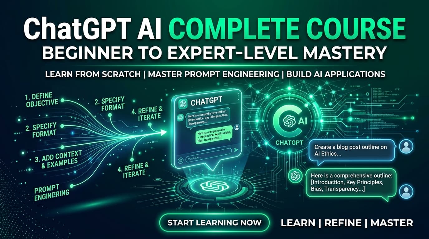 ChatGPT AI Complete Course